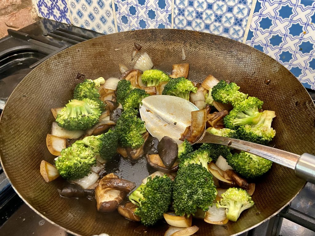 add the broccoli