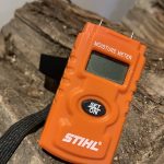 Useful tool for testing log moisture