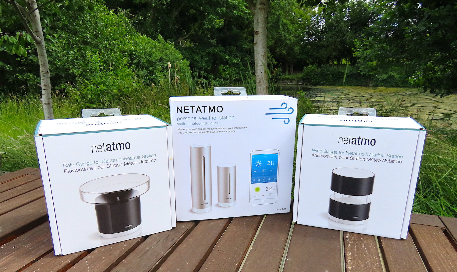 Netatmo Support pour Pluviomètre & Anémomètre Intelligents Netatmo