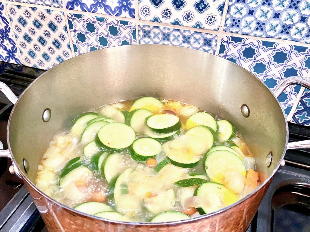 courgette soup recipe