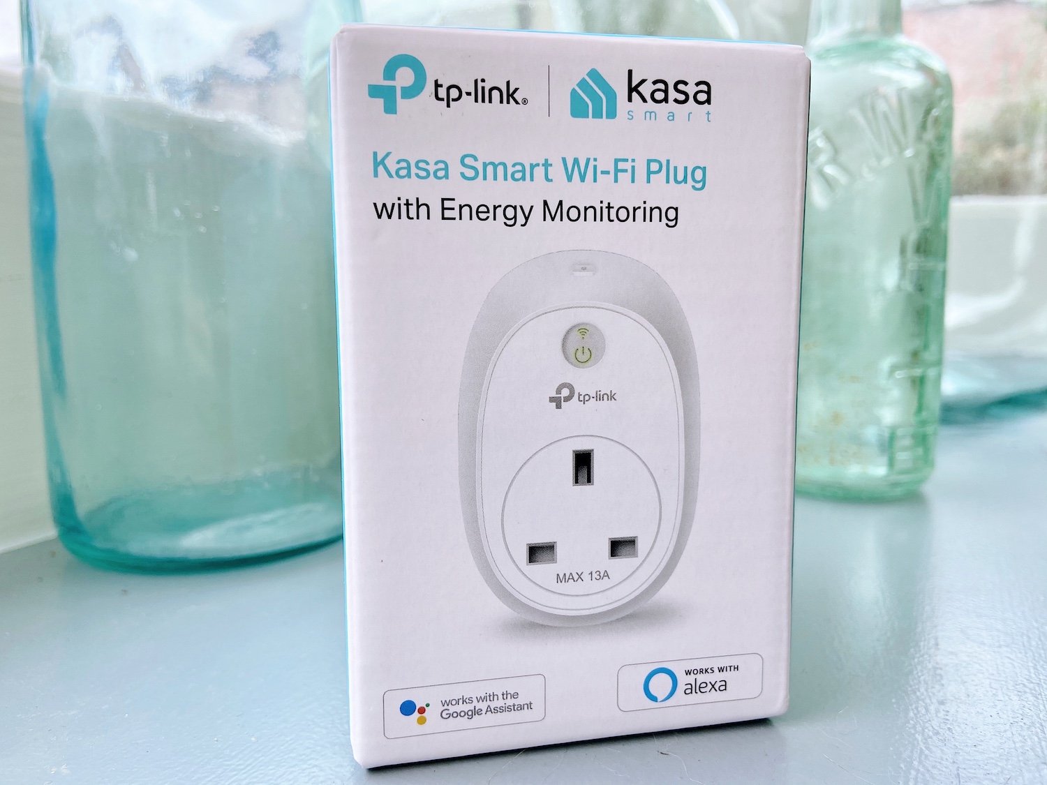 HS110, Kasa Smart Wi-Fi Plug with Energy Monitoring