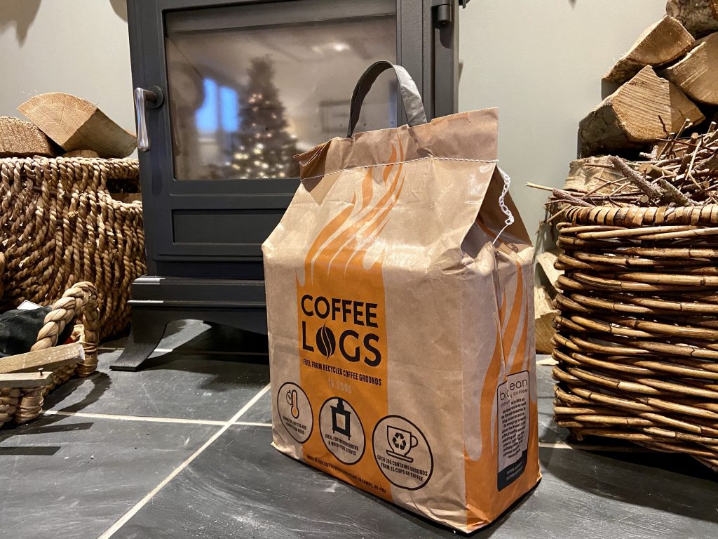 Biobean Coffee Logs Review An Alternative To Burning Wood » My Home Farm