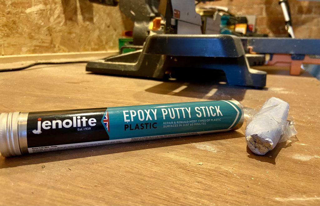Using epoxy putty to seal leaks » My Home Farm